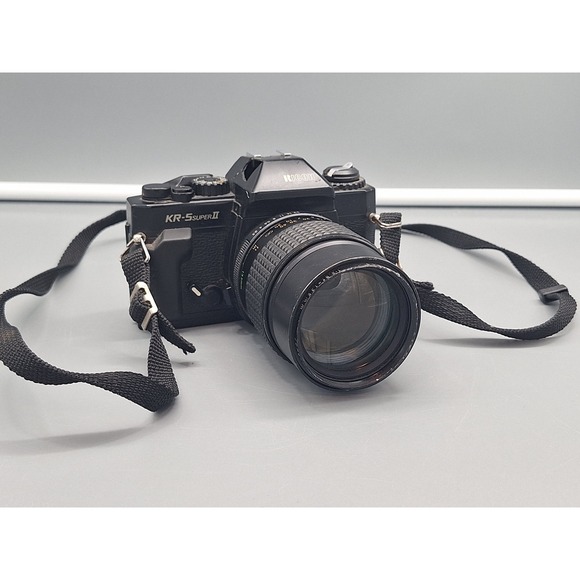 Ricoh Other - Ricoh KR-5 Super II 35mm SLR Film Camera with Lens Vintage Photography UNTESTED
